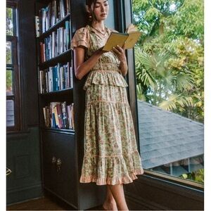 Current Air Floral Midi sz M